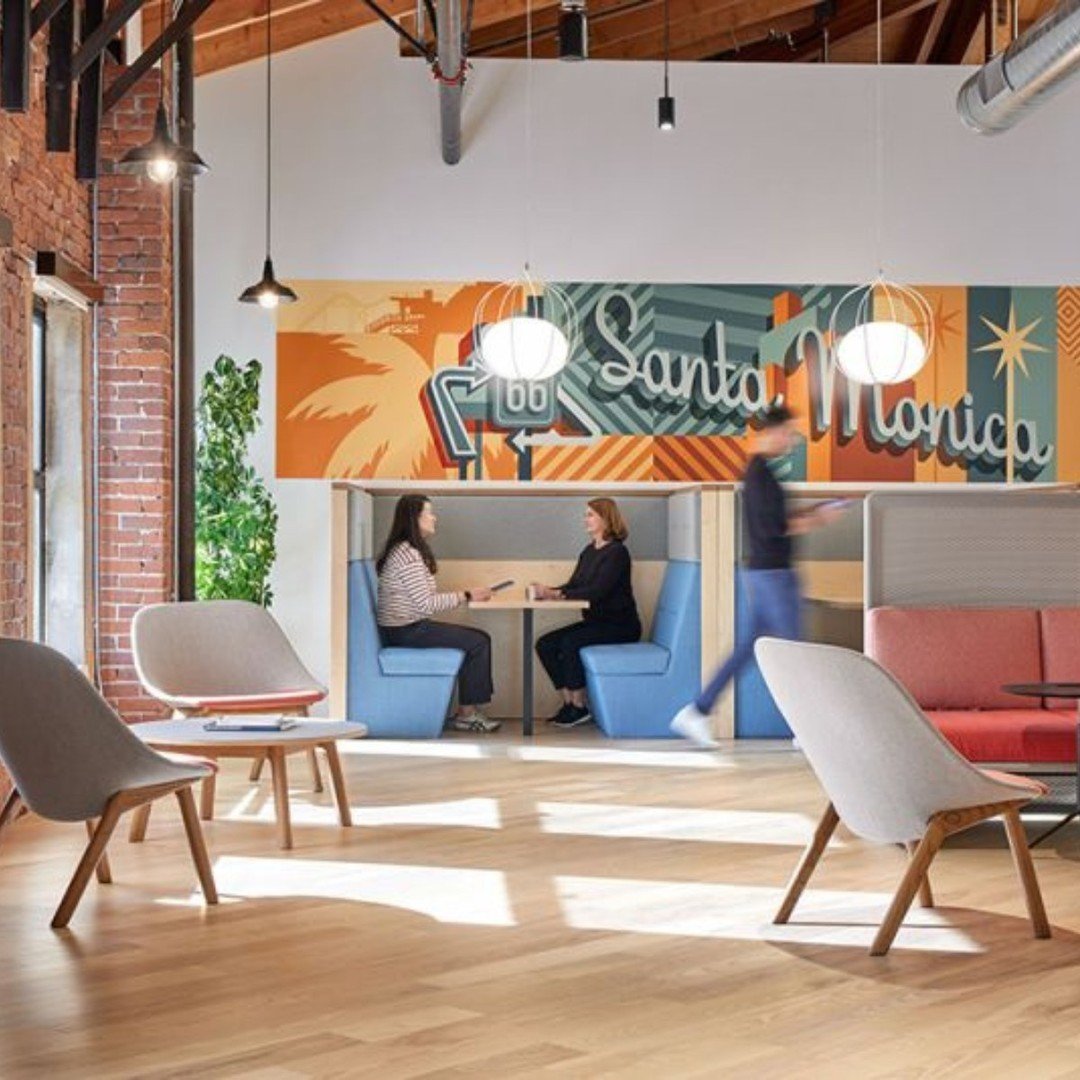 📍Syneos Health, Santa Monica @syneoshealth

This triumph for Revel Architecture &amp; Design (@wearerevelers ) radiates California vibes, marrying stunning workplace design with a welcoming ambiance for optimal functionality and user experience.

@S