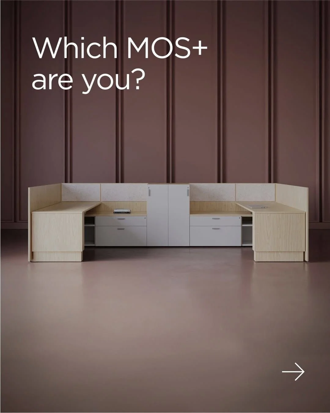 Three H&rsquo;s MOS+ is built to flex with many different working styles, configurable in various ways to support how you like to work.

✨Lone Wolf: You prefer focus, flow, and a space that&rsquo;s all yours.
✨Part of a Dynamic Duo: Two desks, one po