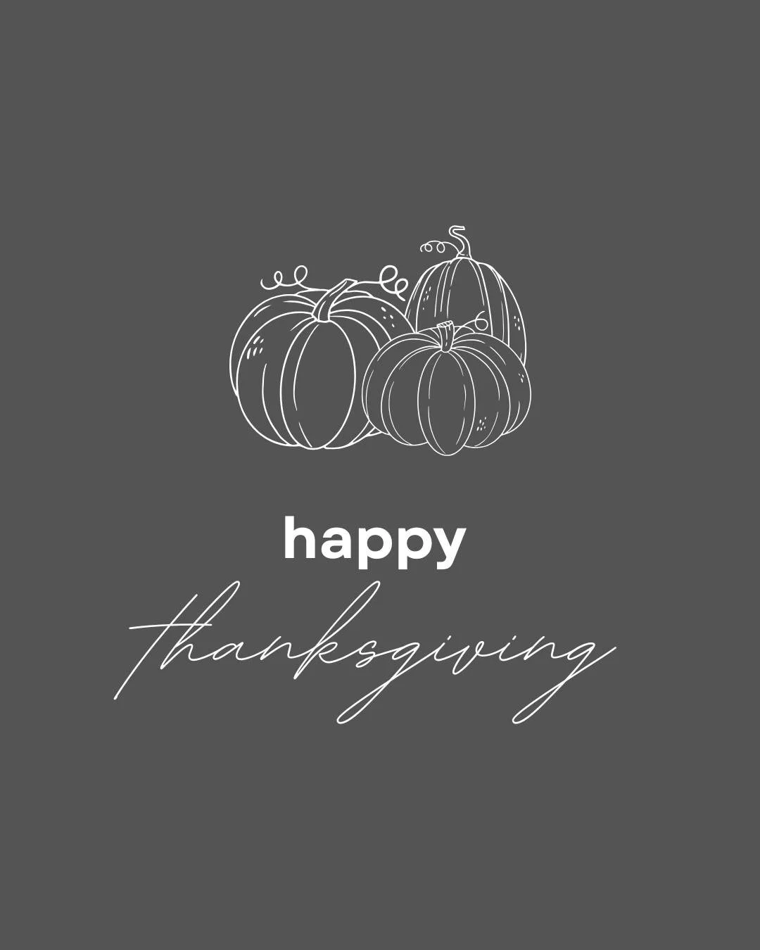 Lots to be thankful for this season!

Happy Thanksgiving!