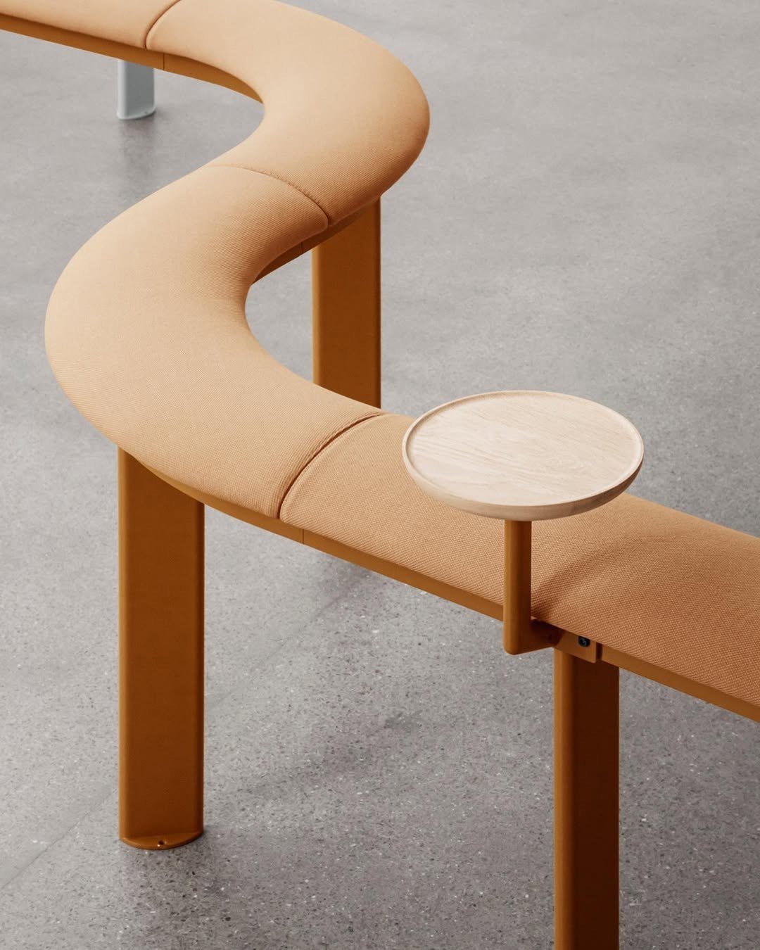 Whether a curving composition or a simple circle, Boulevard by Hightower gives you the building blocks to turn an unused space into a high-functioning place to dwell. Read some emails, sip a cup of coffee, or just take a load off for a few minutes wh