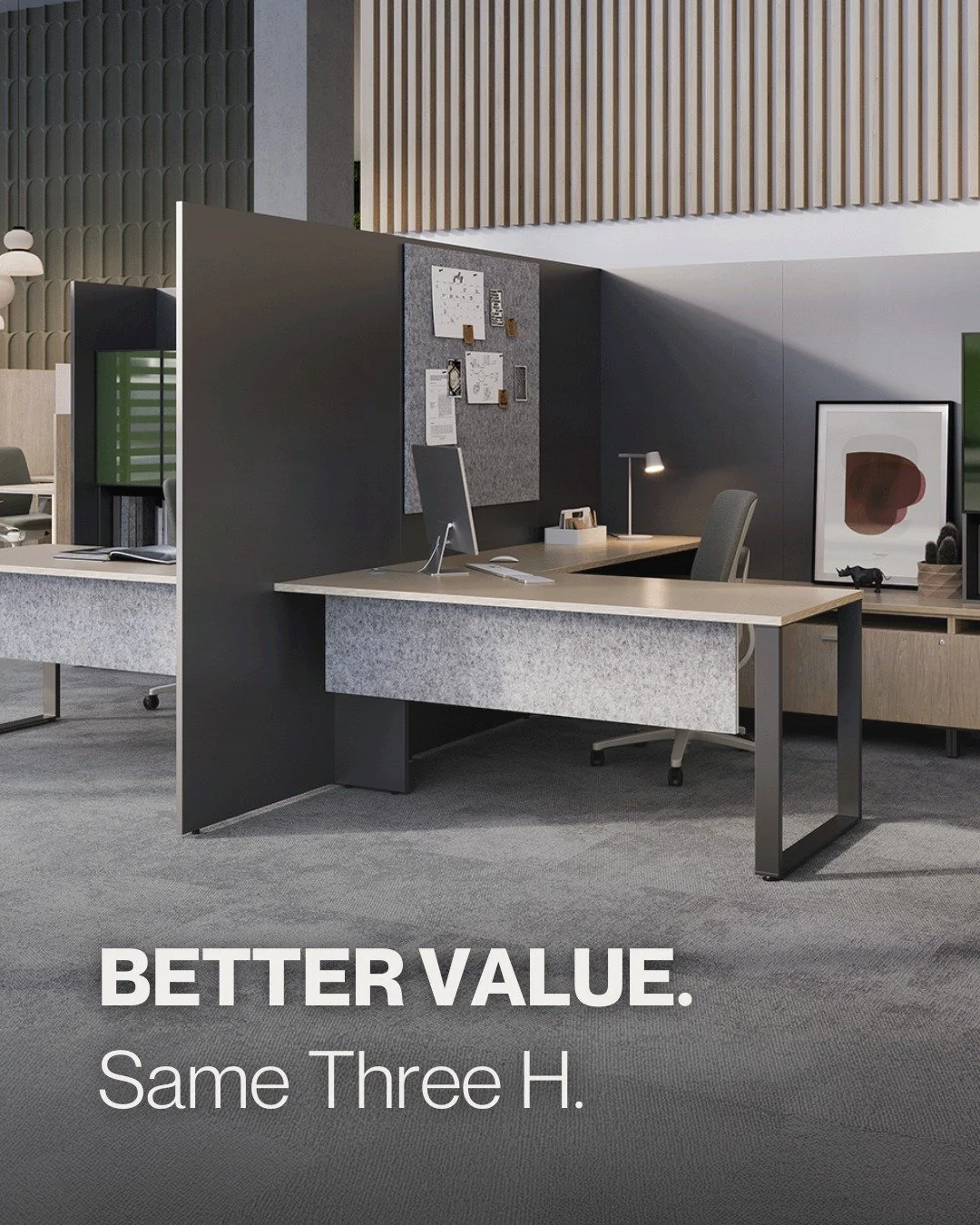 @ThreeHFurniture has sharpened their pencils. ✏️ Same Three H quality. Now with pricing that&rsquo;s even easier to spec.

Reach out for the updated details for your next project.