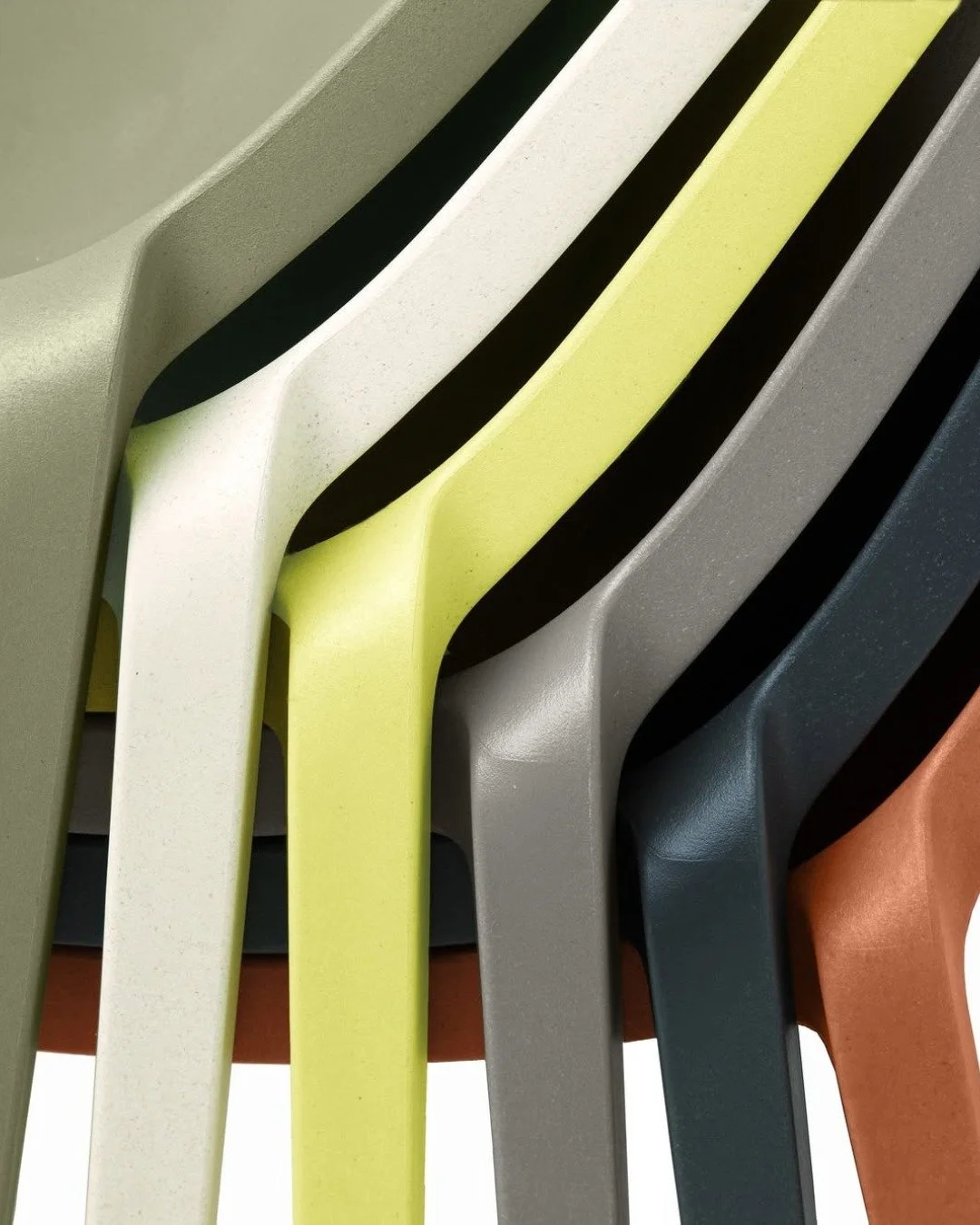 Emeco&rsquo;s Broom stools designed by Starck are made from 90% recycled waste polypropylene and wood fiber that would otherwise be swept into the trash. Available in six colors, all approved for outdoor use. 

@EmecoChairs