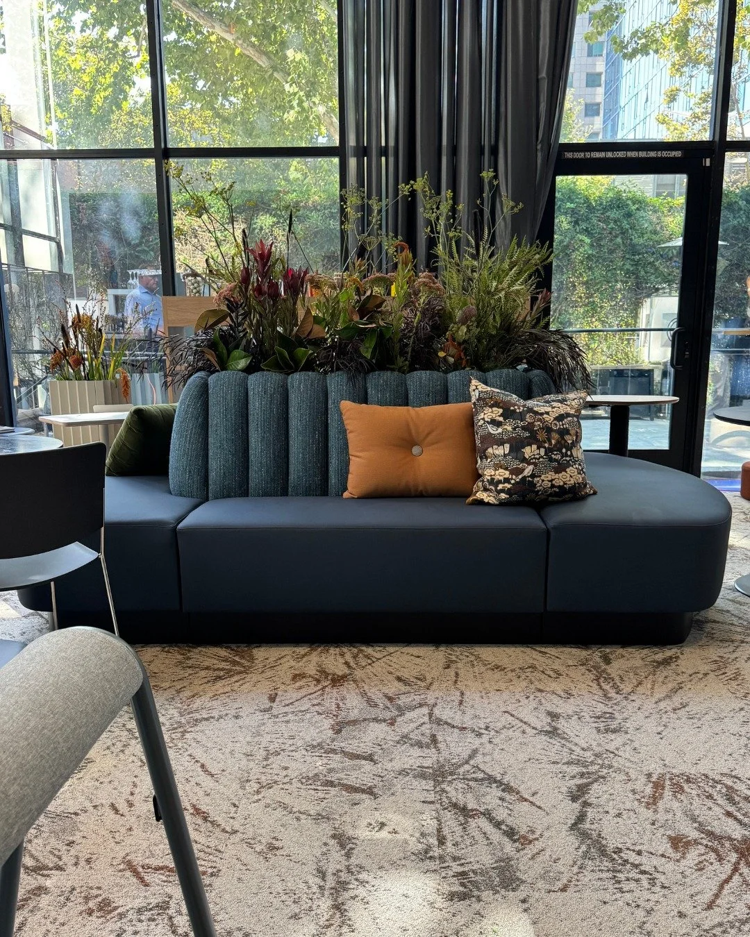 @Spacestor booths and banquettes come in all shapes, sizes, colors, and configurations.

Got a wildly weird floor plan? No prob.
Need seating that integrates with existing architecture? Done.
Want built-in tables, power/data, or other functionality? 