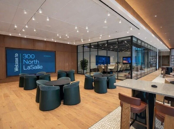 This modern layout showcases Infinium&rsquo;s Refine Double-Glazed Unitized wall system, creating defined meeting spaces while preserving a bright, open flow throughout. Integrated mullions create a clean, structured grid that complements the archite