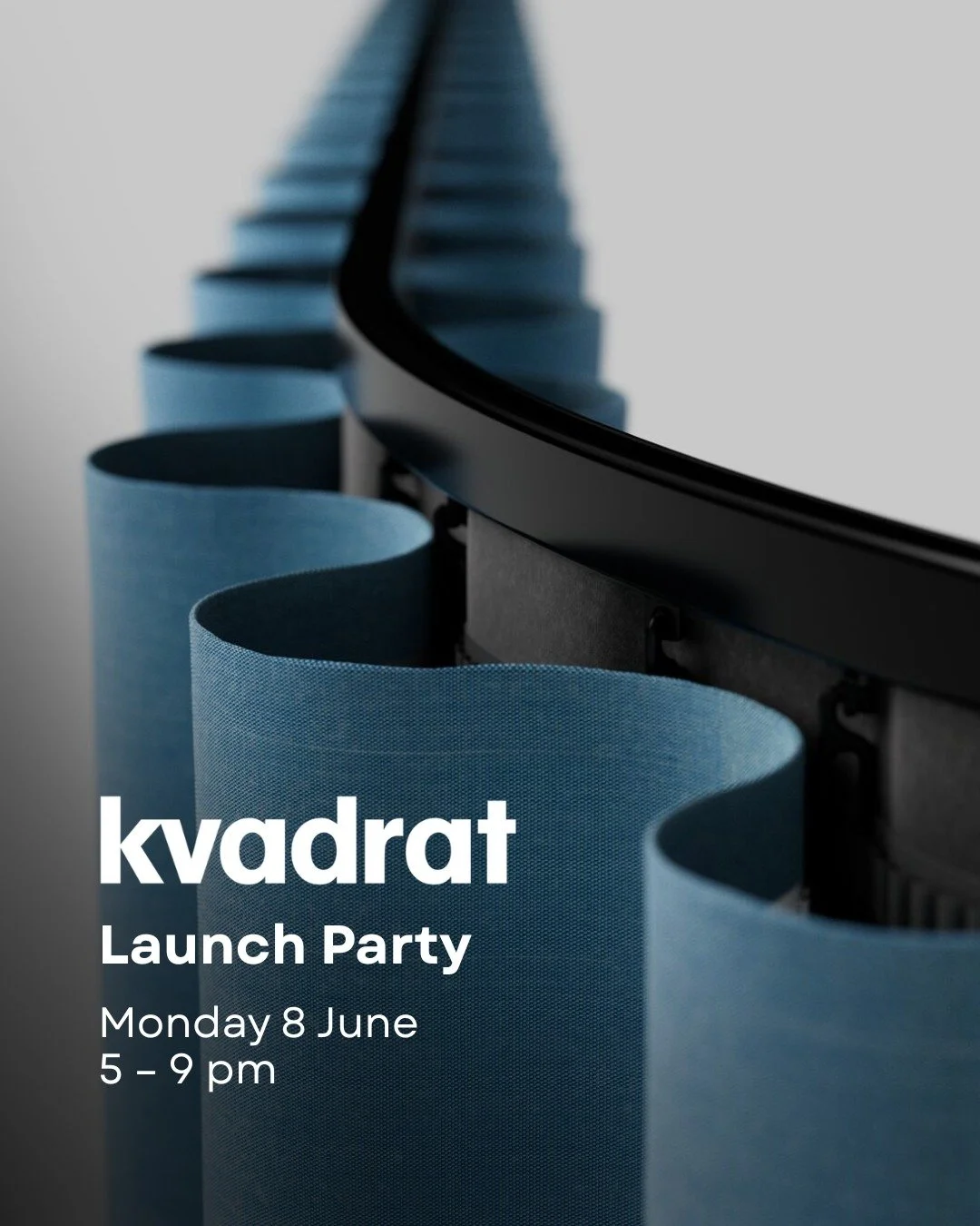 Join us during Fulton Market Design Days to explore @KvadratTextiles' Waves, a new acoustic curtain solution. Come check it out and enjoy drinks, tunes, and light bites.

Monday, June 8th
5 &ndash; 9 pm

1042 W Fulton Street
Chicago, IL 60607

RSVP a