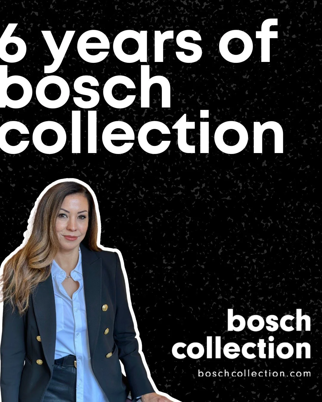 6 years of Bosch Collection 🖤

I&rsquo;m grateful for every client, partnership, project, and person who&rsquo;s been part of the last 6 years. Cheers to many more!