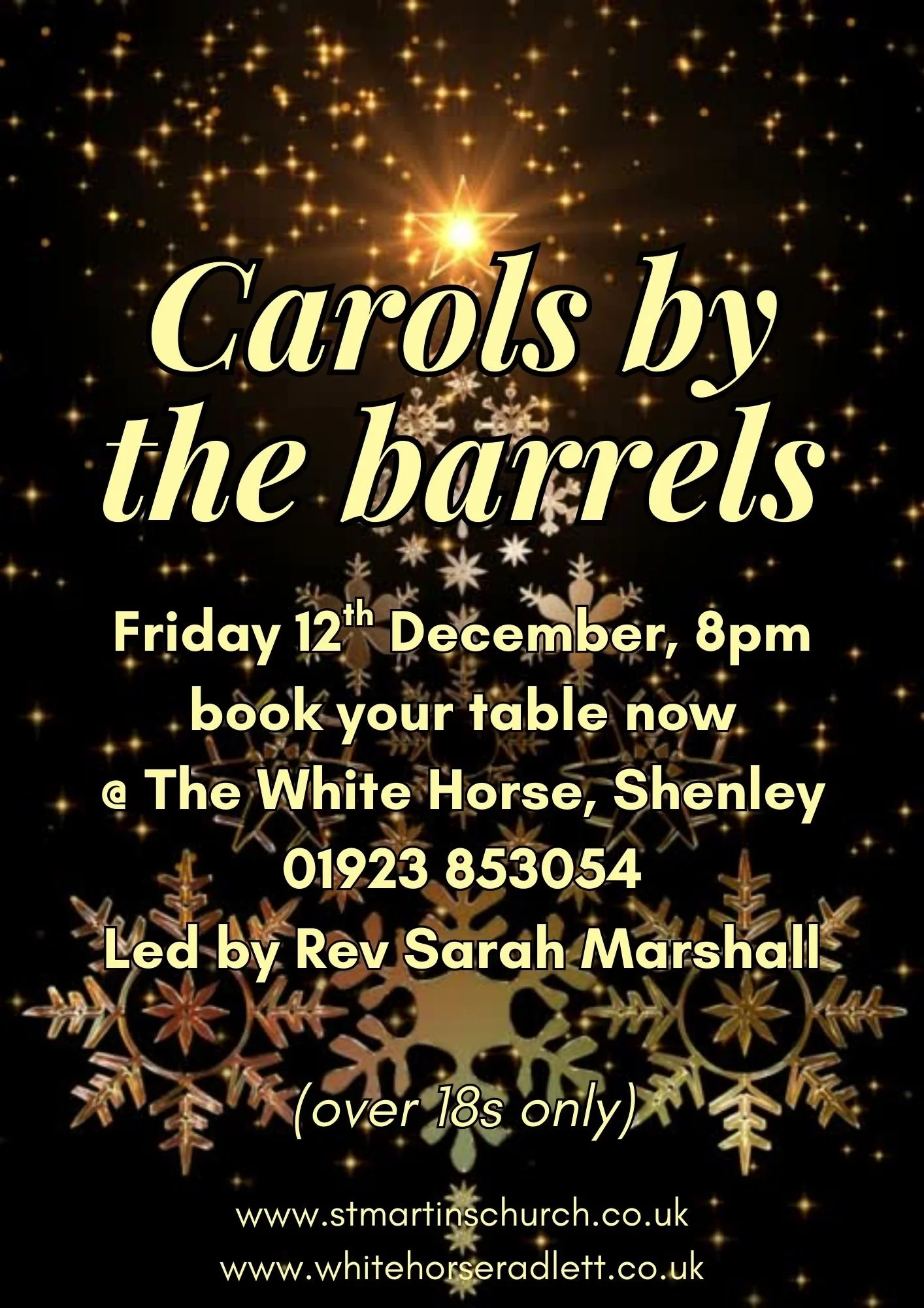 Carols By The Barrels! 