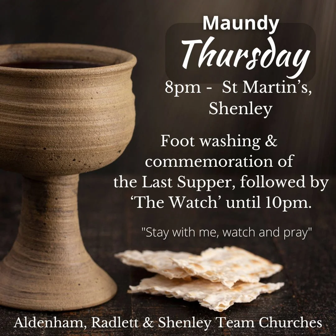 Maundy Thursday - Remembering the Last Supper 