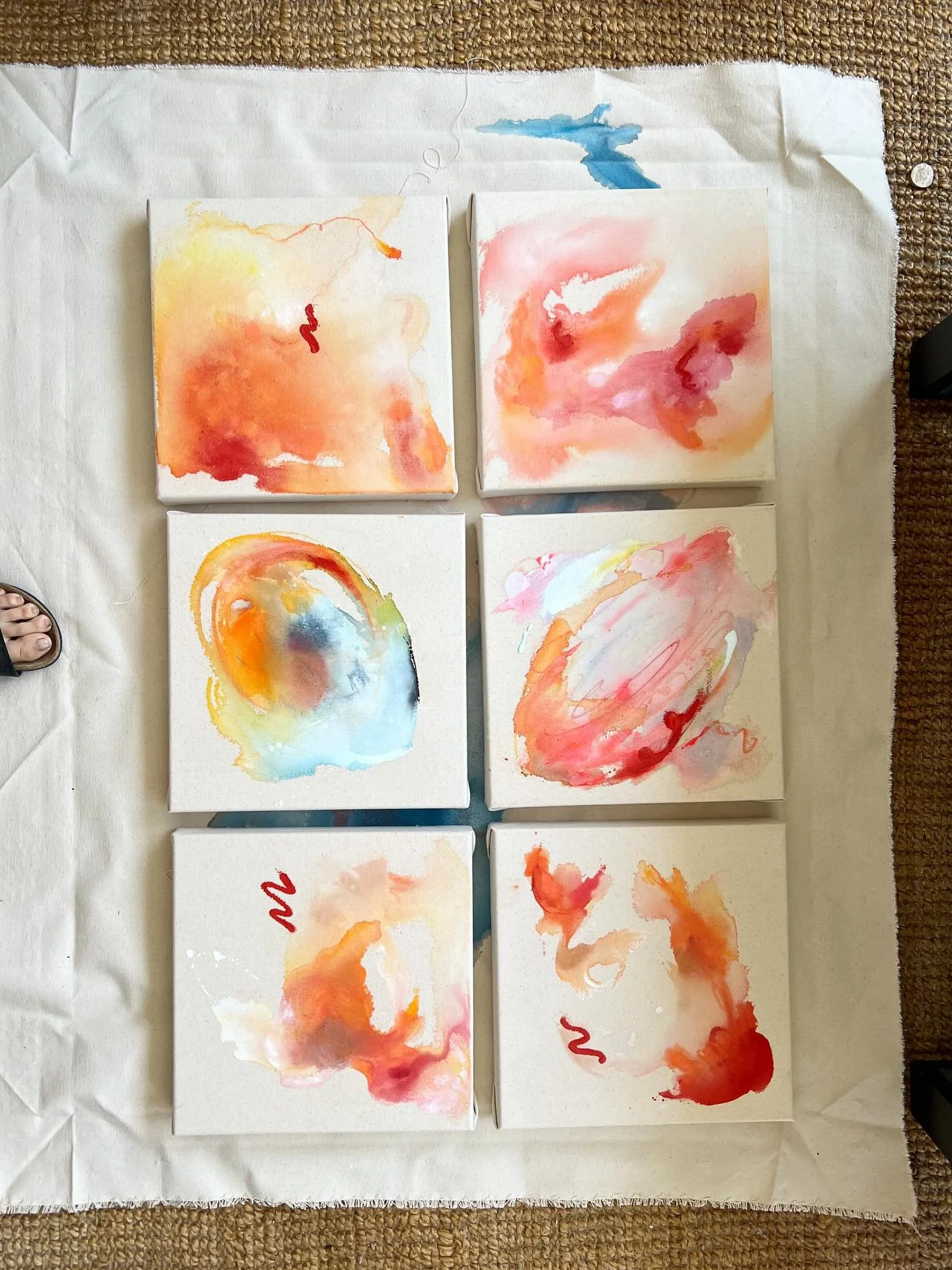 PLAYGROUND OF LIFE MINI SERIES ✨
12&rdquo;x12&rdquo; framed in maple

My father used to tell me that I may have a better life if I were to be more at the level of 3 instead of constantly oscillating from 1&rsquo;s to 5&rsquo;s. I was troubled and int
