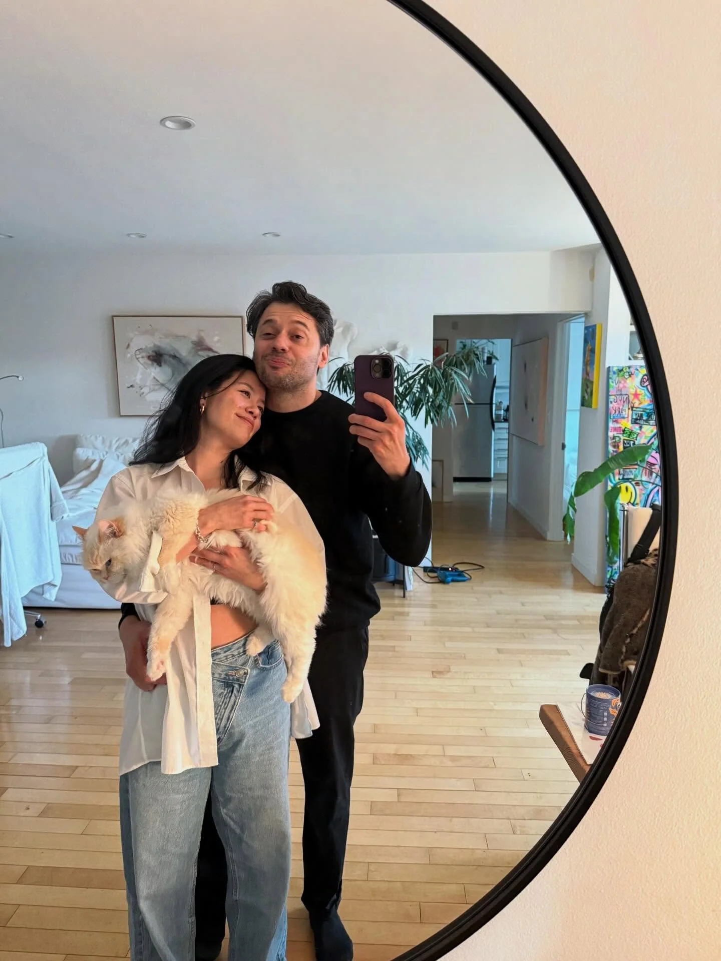 The two who take up the most time in my life (aside from myself + I like it this way 🧡

There&rsquo;s a longer story that I&rsquo;ll share another day, but right now I&rsquo;m sitting on the patio with these two, an iced coffee, with a cowboy hat fr