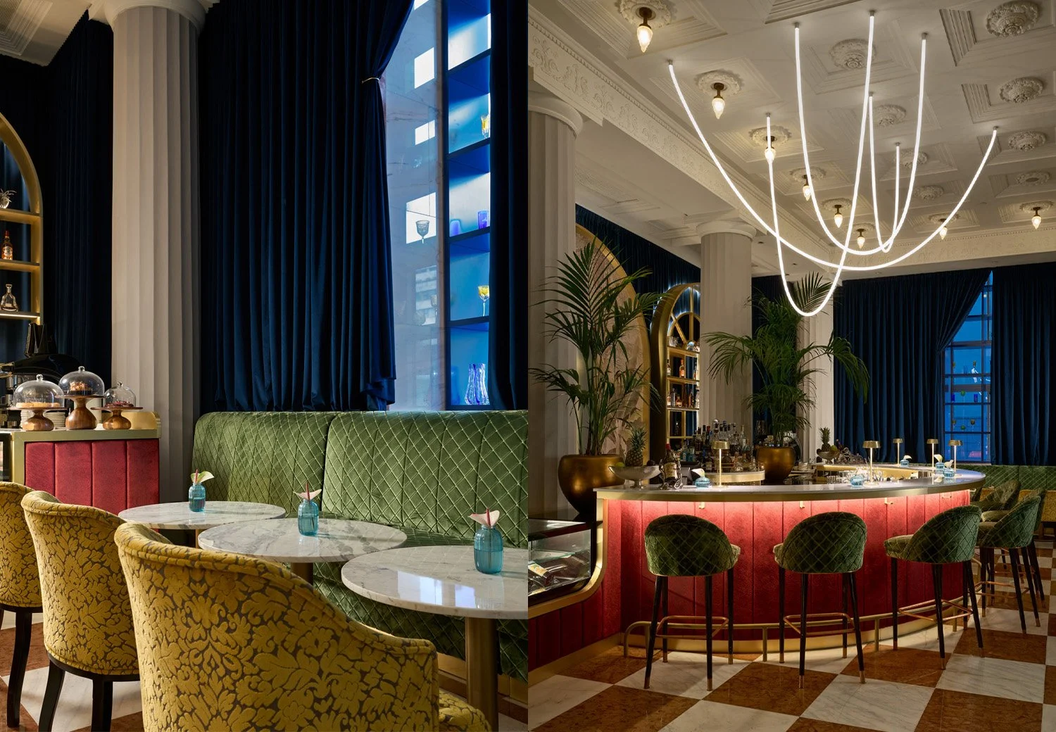  client&amp;design: Studio Arkitekter  Al Habtoor Palace Budapest / Velvet Bar 