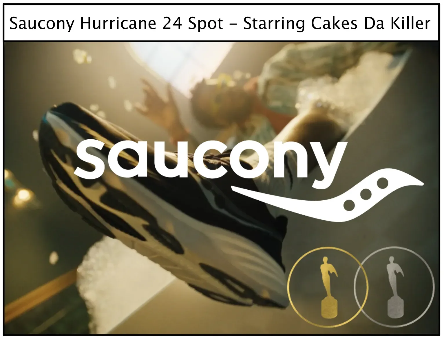 Saucony Hurricane 24 Spot: Starring Cakes Da Killer