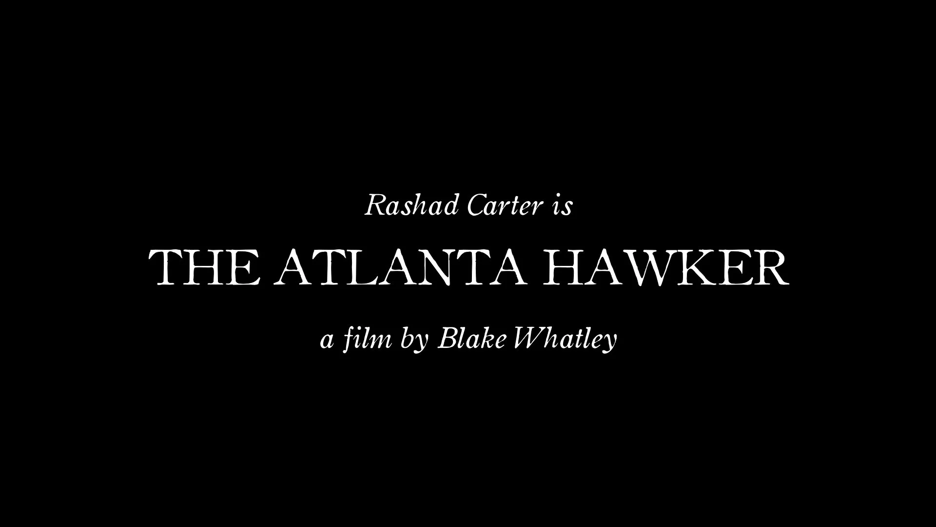 The Atlanta Hawker