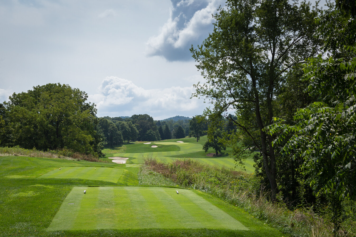 Virginia golf course on a sunny day