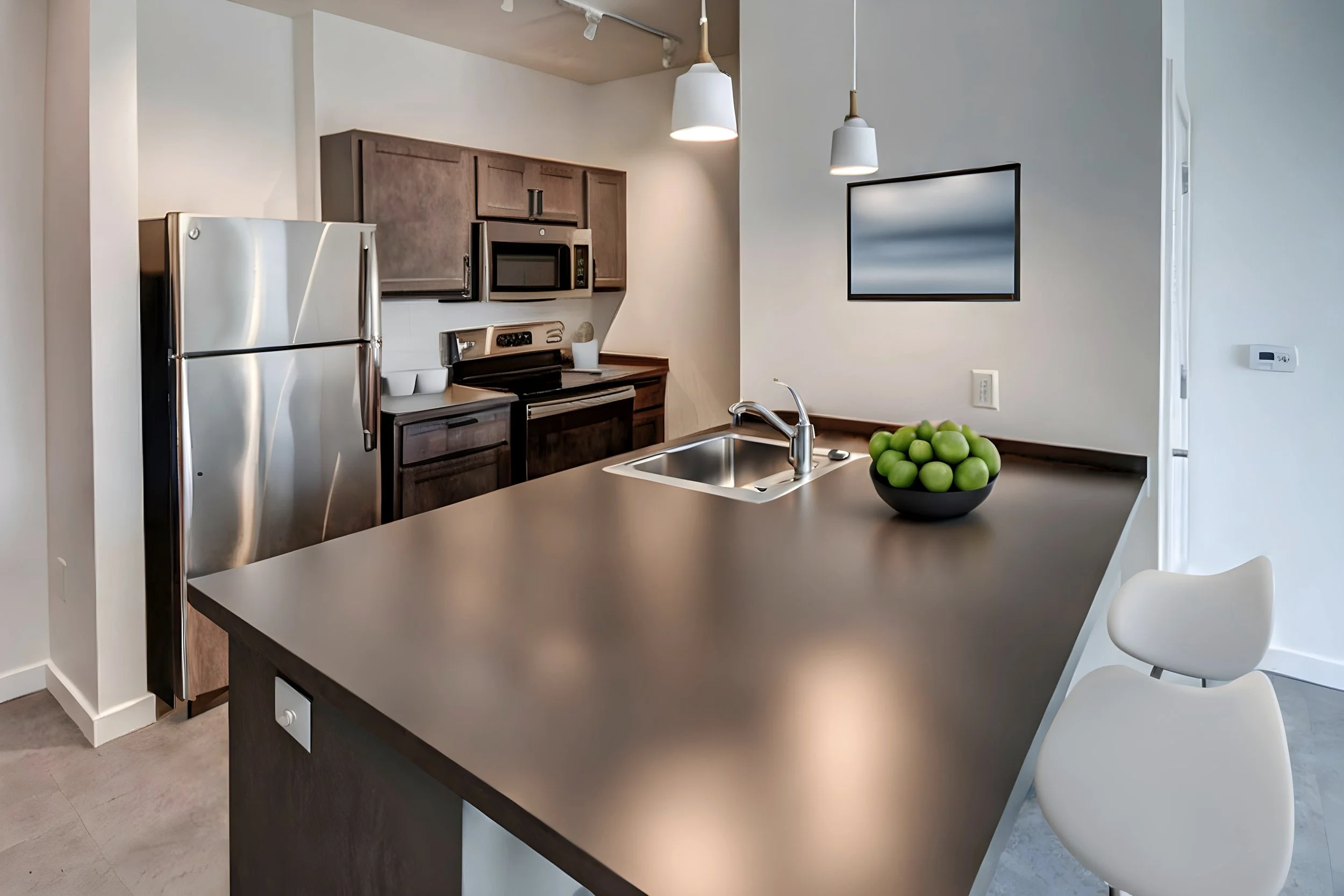 Stainless Steel Appliances with Pantry