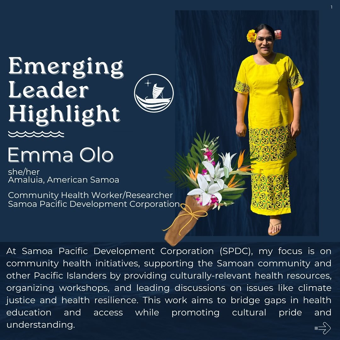 We're excited to share some of the amazing work we've been doing, including our Emerging Leaders Program. 🌟 Meet Emma Olo, one of the incredible individuals on this journey! This program is all about empowering emerging leaders with the tools, suppo
