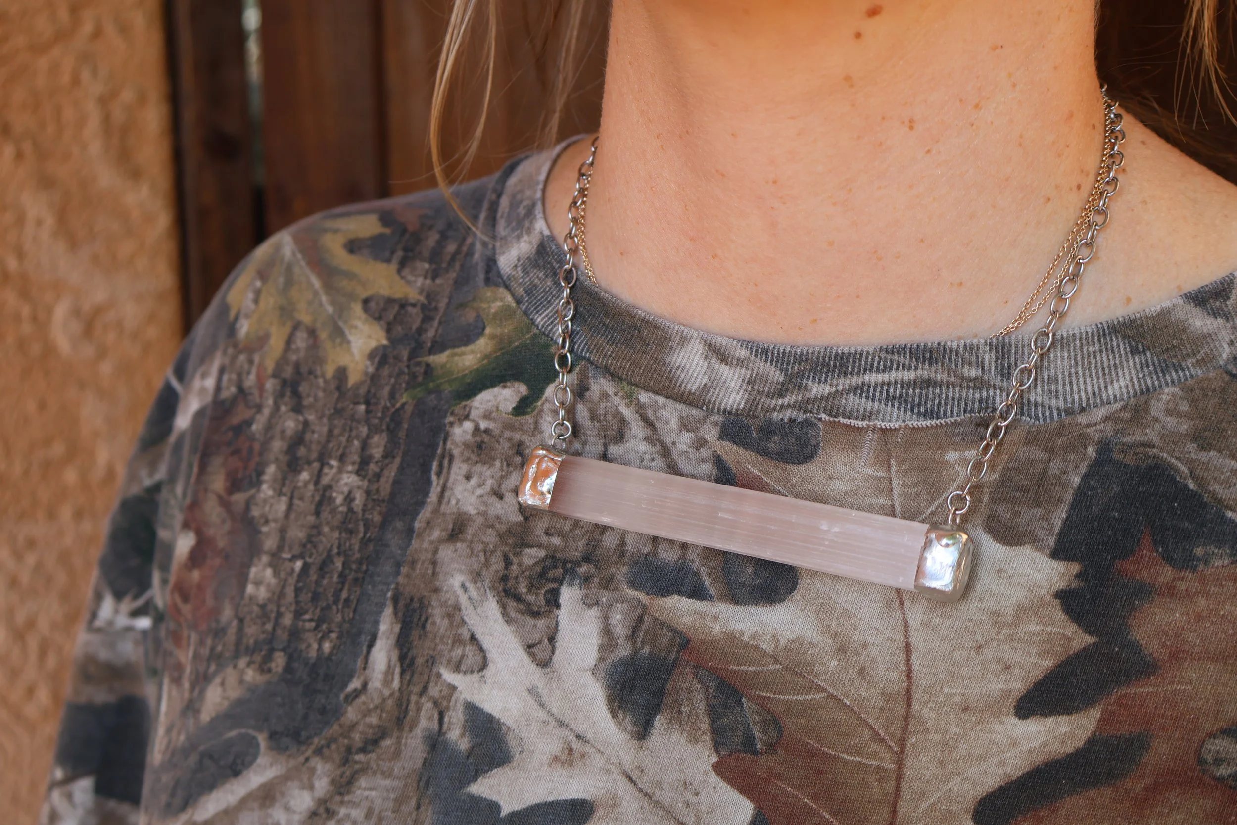 Selenite Choker
