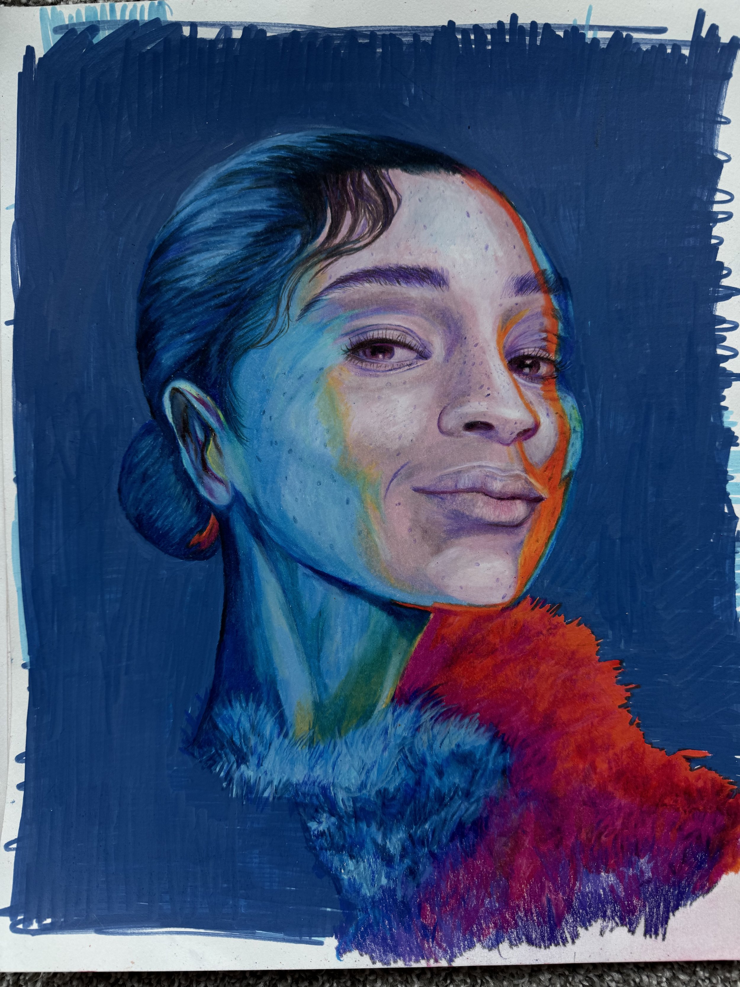"Cleo" Drawing