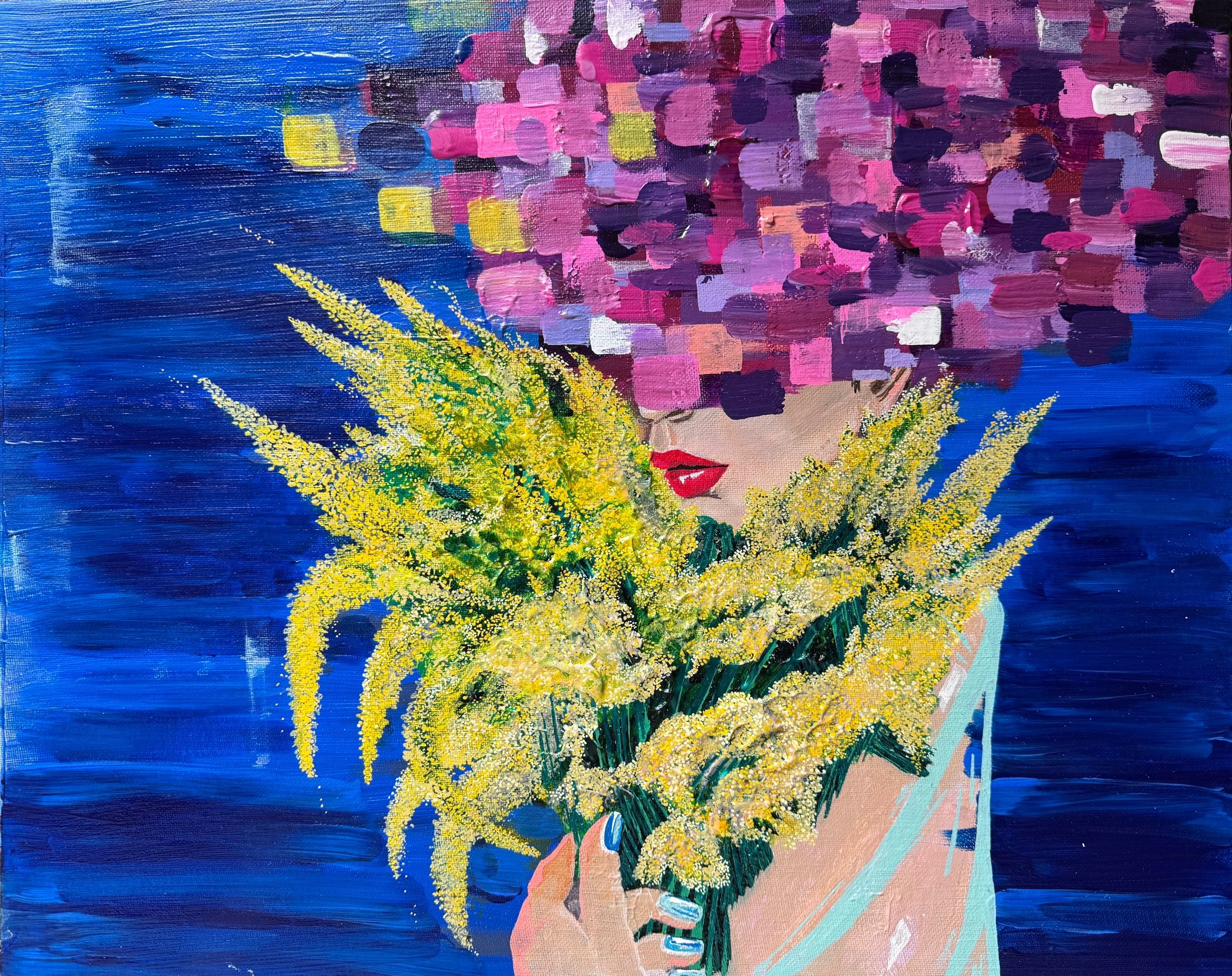 'Spring Equinox'
20 x 16"
Multimedia on Canvas