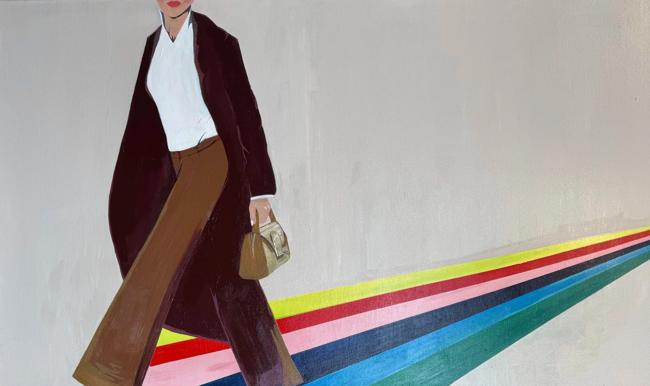 "Make Way"
60"x36"
Acrylic on Canvas