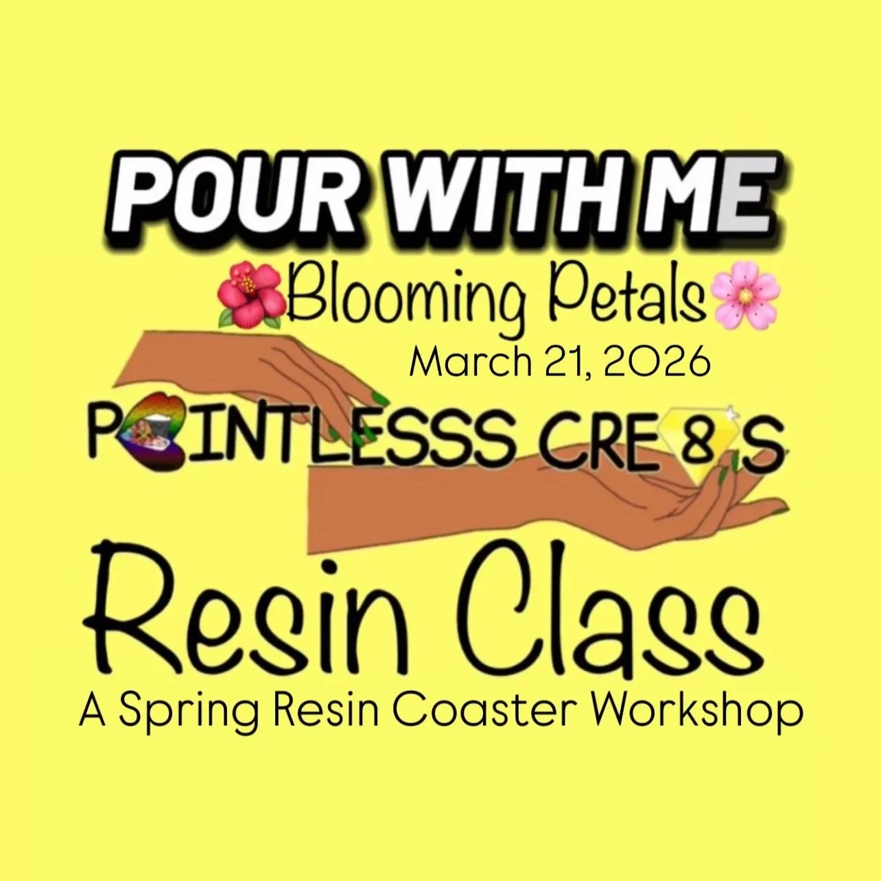 Blooming Petals (Dried/Pressed Flowers) - Pour With Me