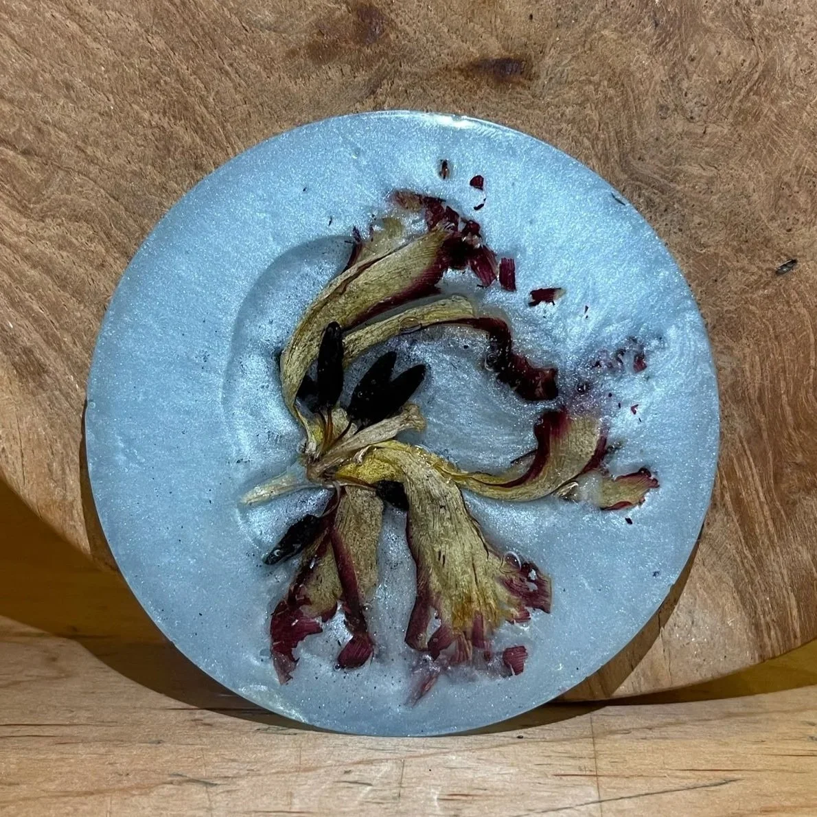 Blue Lilly - Circular Coaster