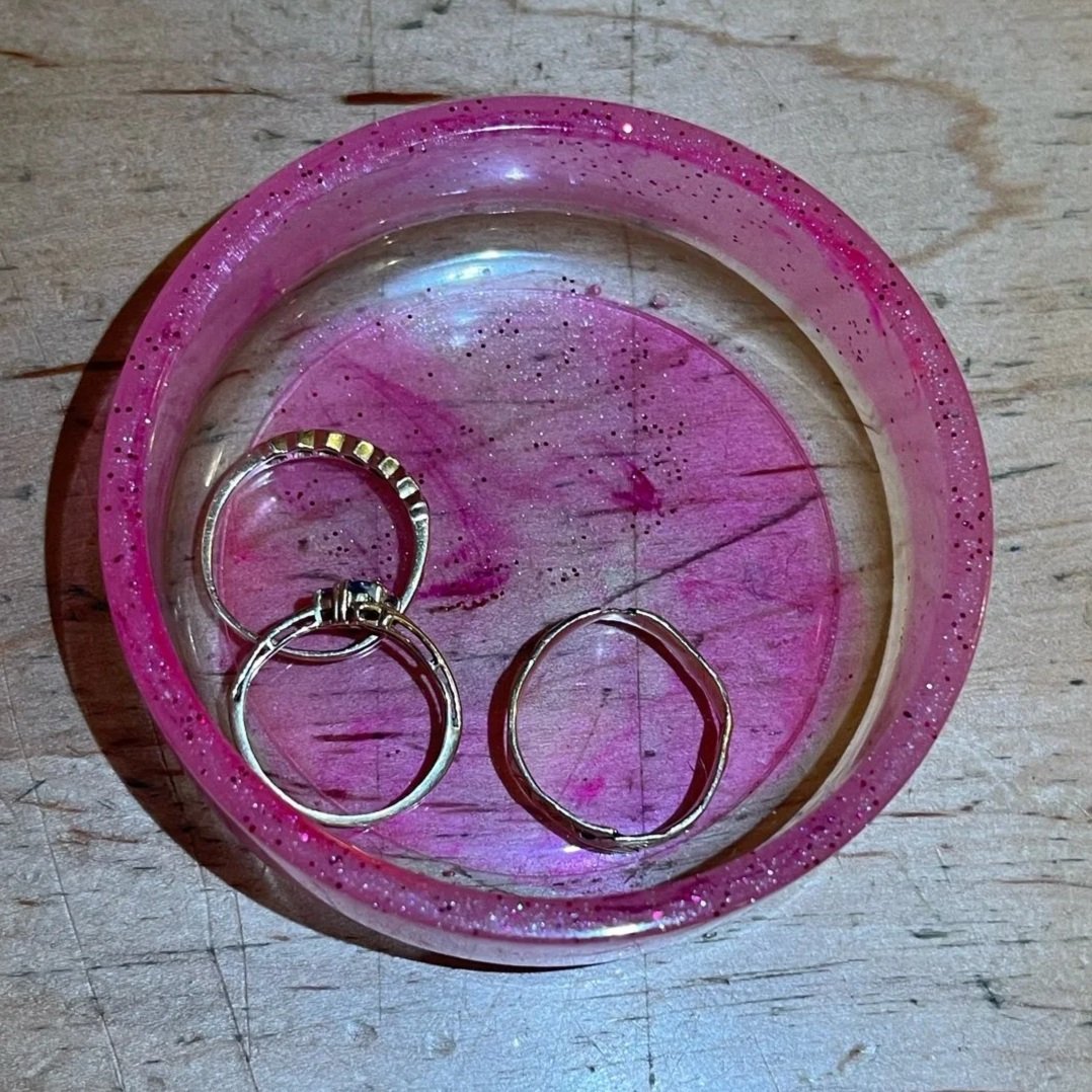 Pink - Mini Trinket Dish