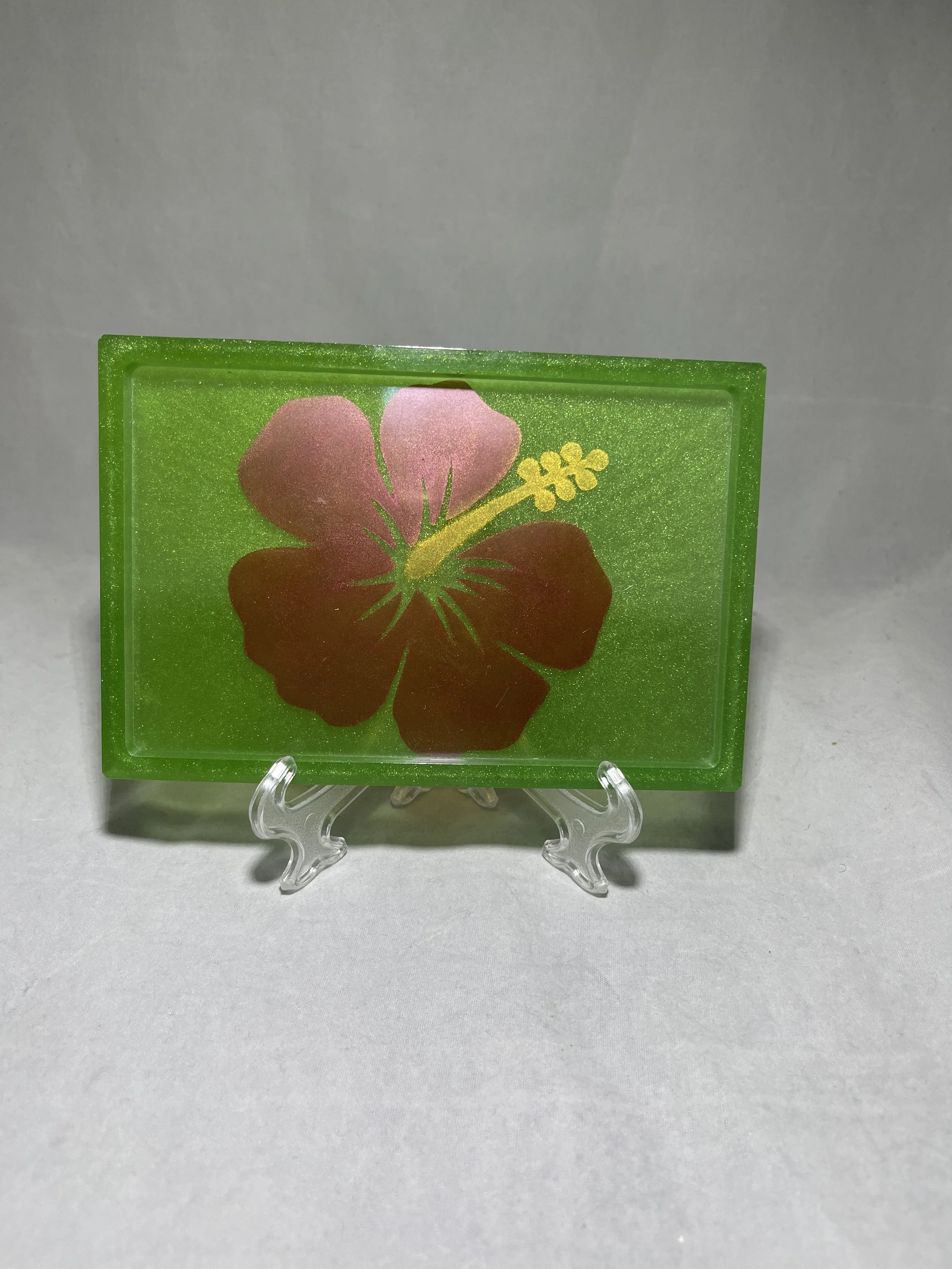 Hibiscus - Rectangle Tray