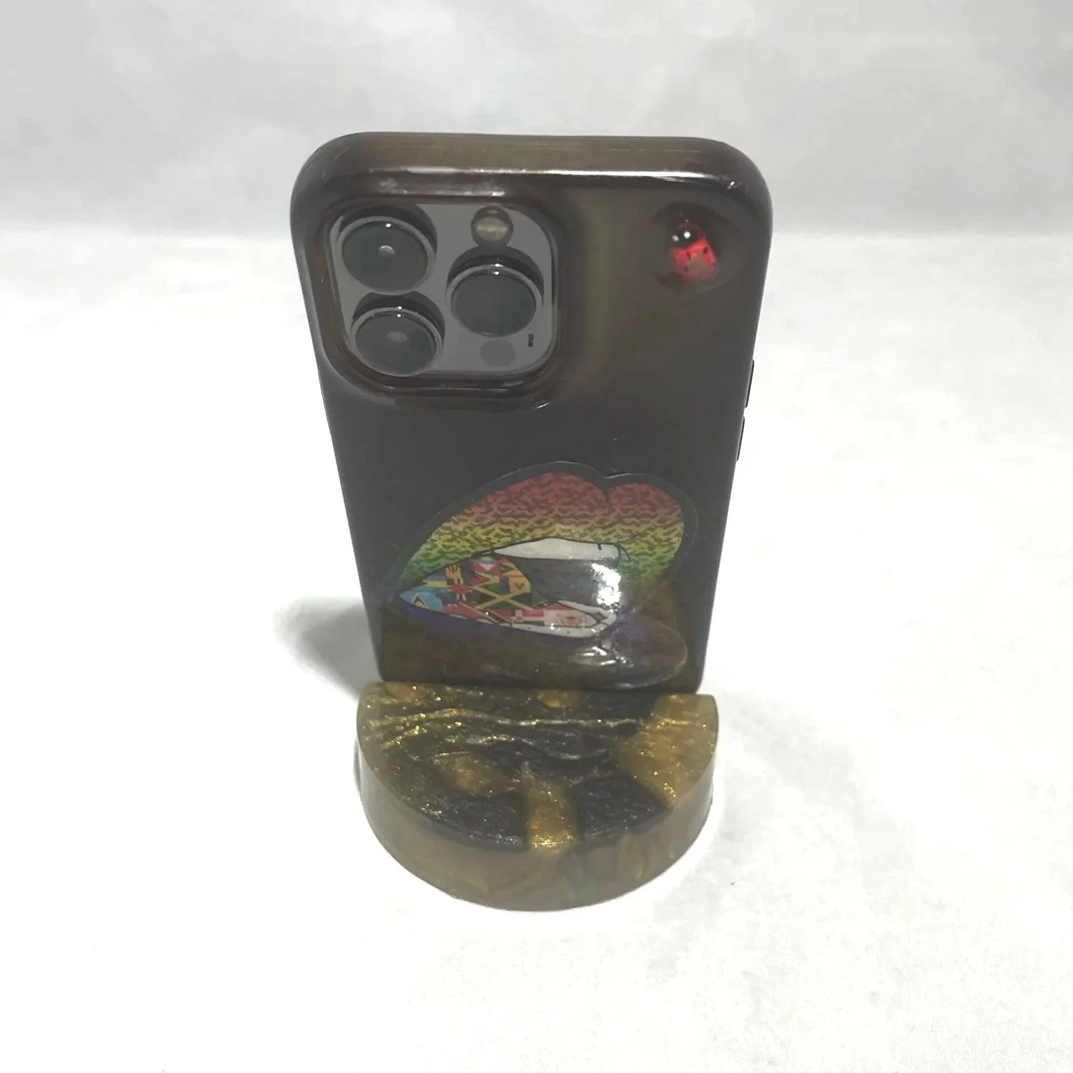 Black Gold - Phone Stand