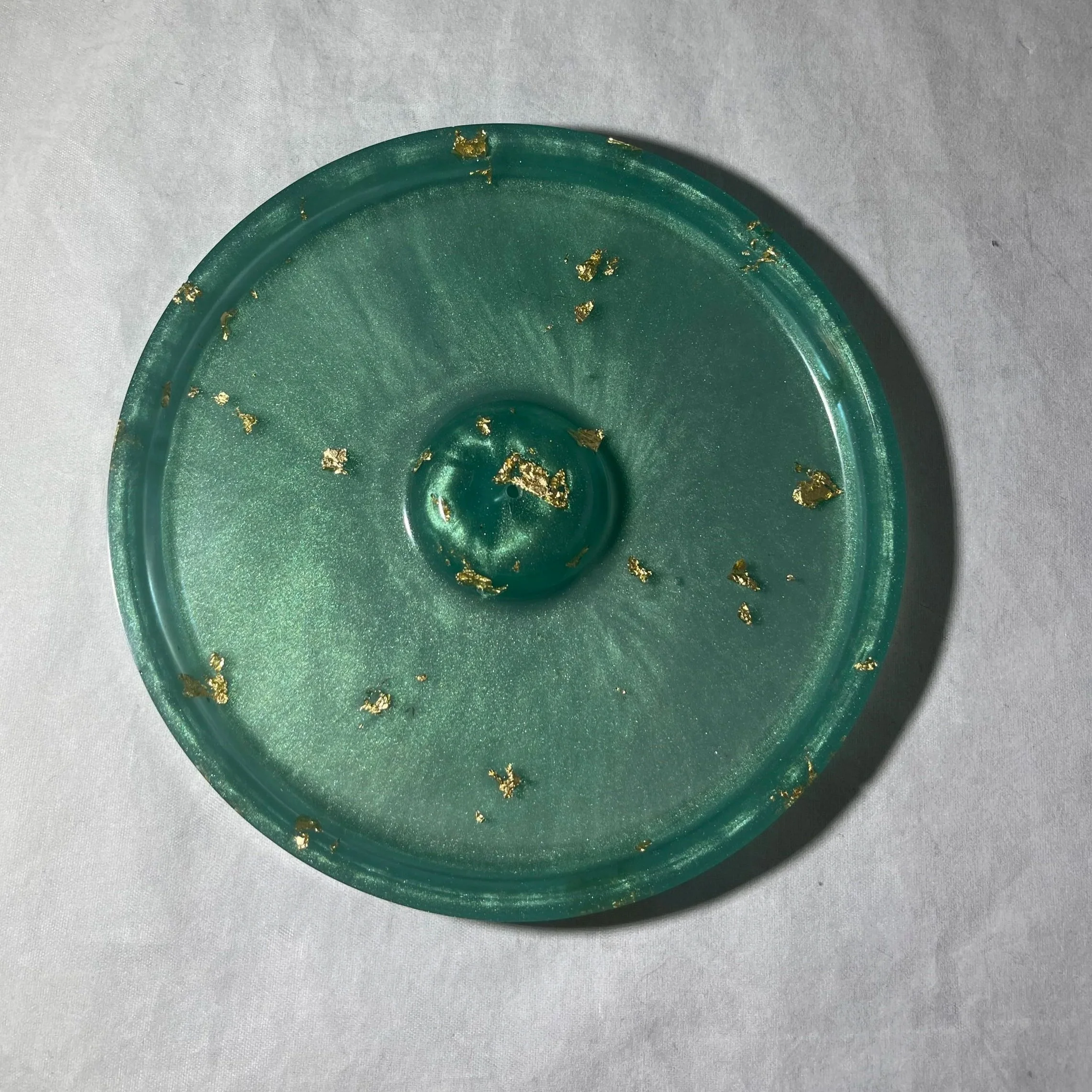 Gold Aventurin3 - Incense Holder
