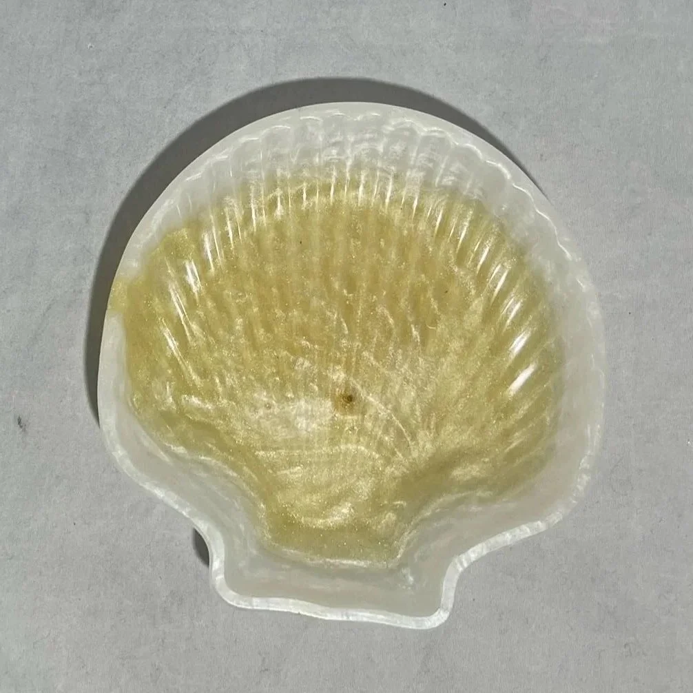 Clam - Shell Incense Holder