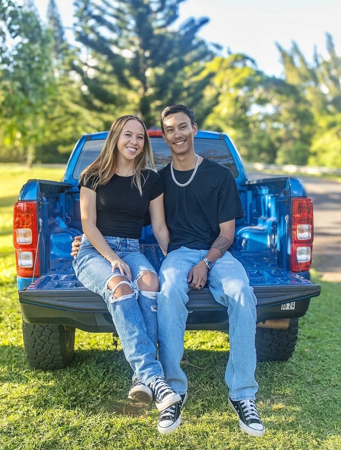 Dancing in the back of a truck, laughing until their cheeks hurt, and making memories they&rsquo;ll talk about forever. Just two happy hearts, a little sunshine, and nowhere else they would rather be. 🤍