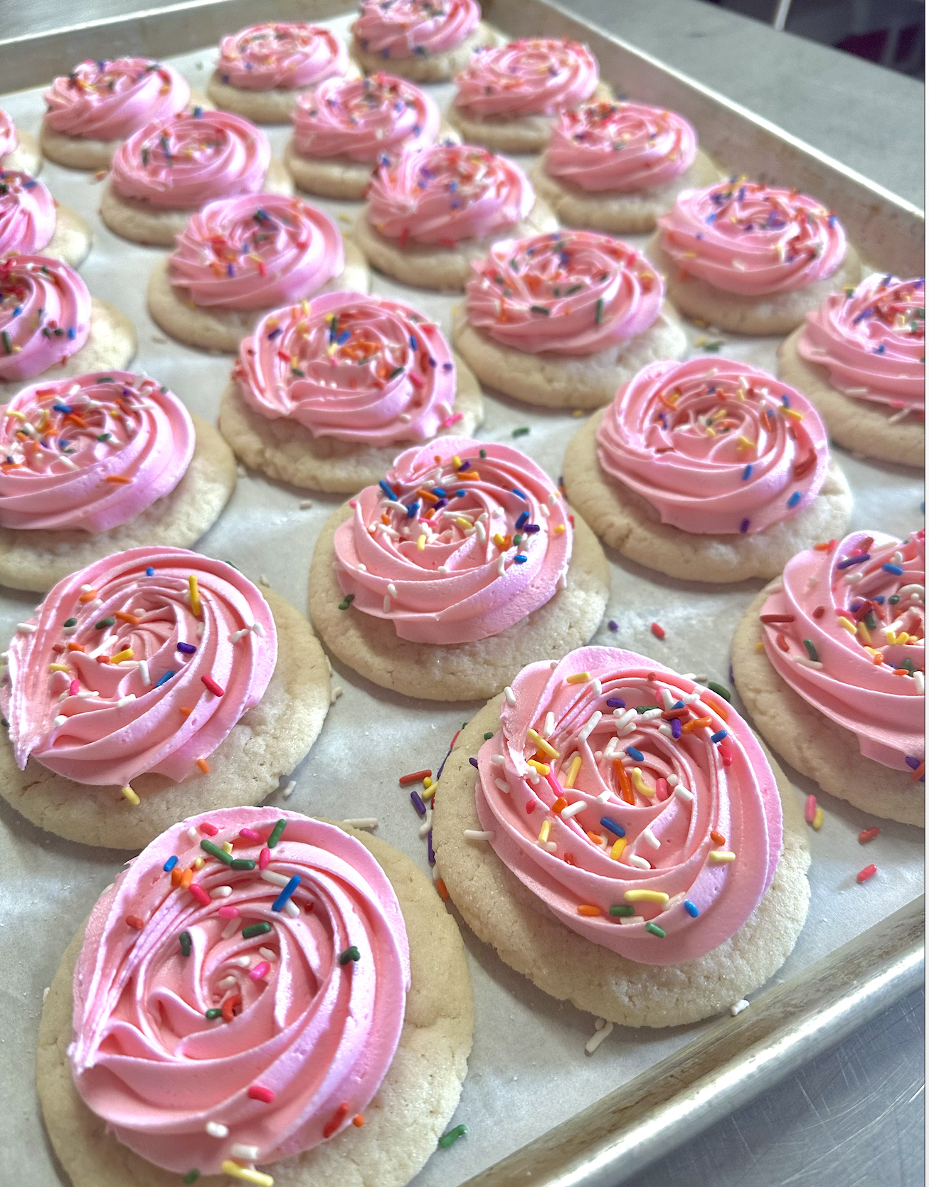 Rosette Sugar Cookies