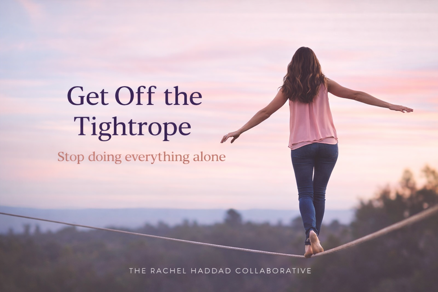 Get Off The Tightrope