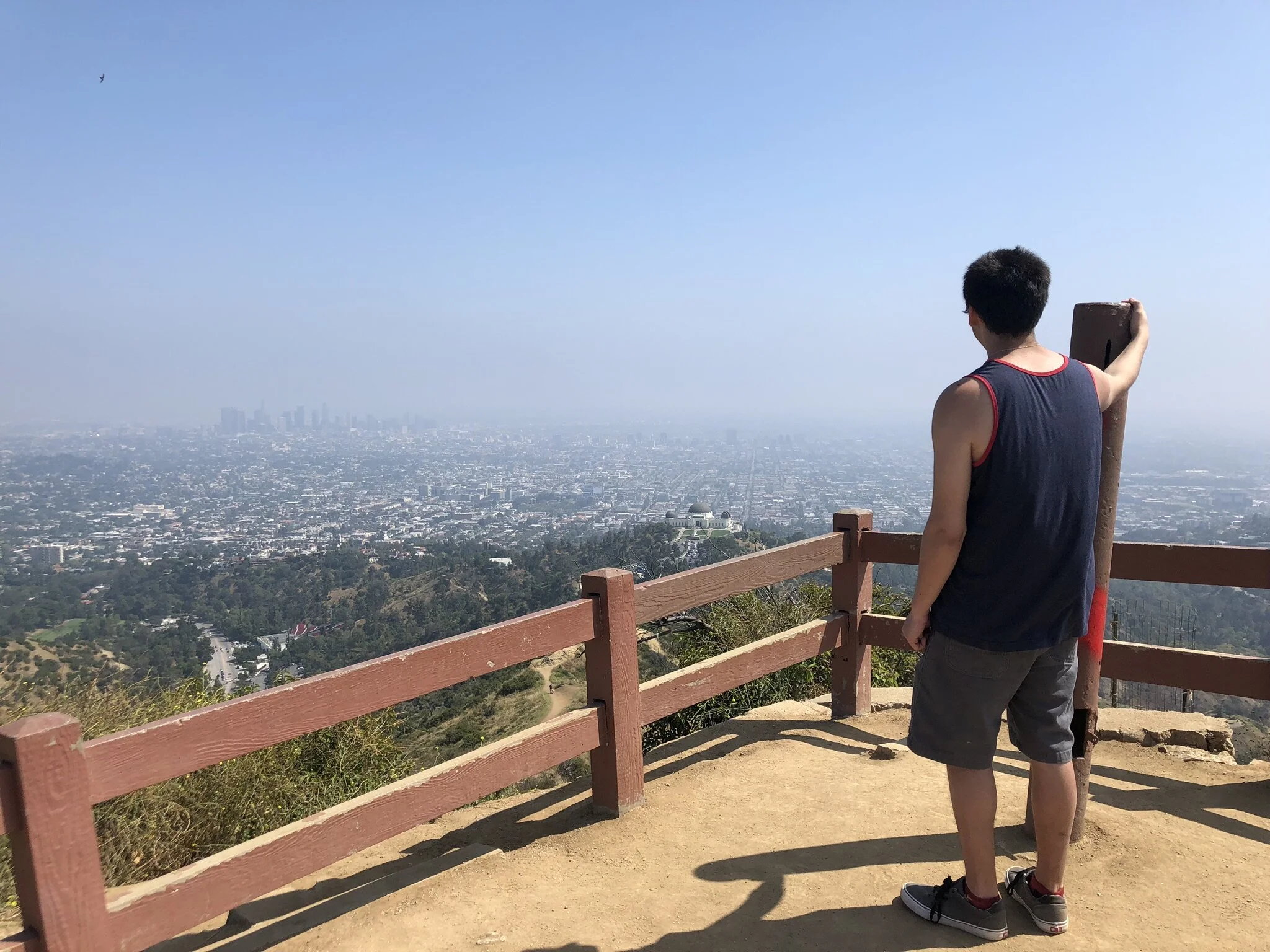 Top of Griffith Park Trail