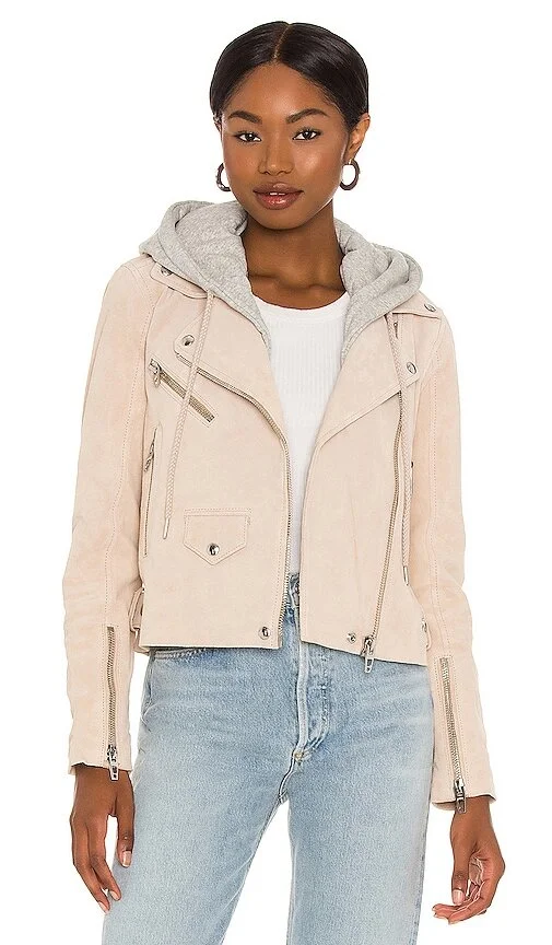 $198 Suede Moto Jacket BLANKNYC Sunday Drive - Revolve