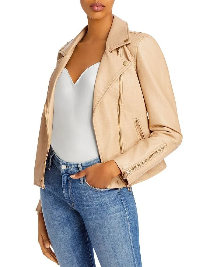 $68.60 (30% off!) BLANKNYC Faux Leather Moto Jacket - Bloomingdales