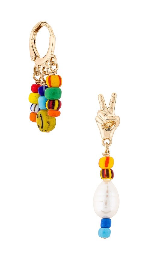 $98 Finn Asymmetrical Earring  DANNIJO