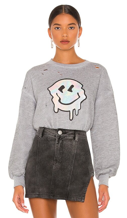 $138 Glitch Ophelia Sweatshirt  Wildfox Couture