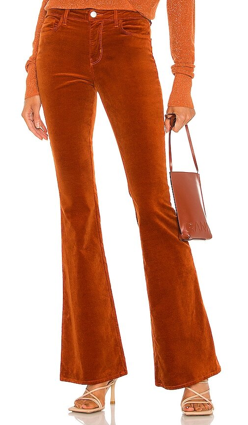 $245 Bell High Rise Flare Pant  L'AGENCE