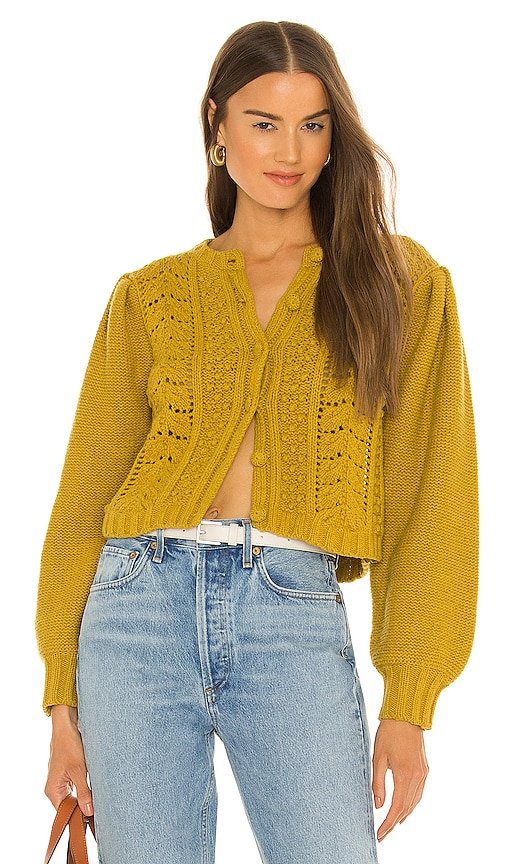 $395 Frankel Cardigan LoveShackFancy