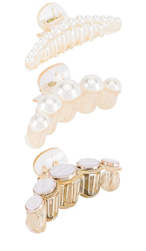 $42 Pearl Hair Clip Set  8 Other Reasons