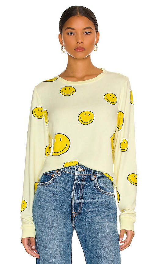 $80 Smiley Crew Sweatshirt By Samii Ryan