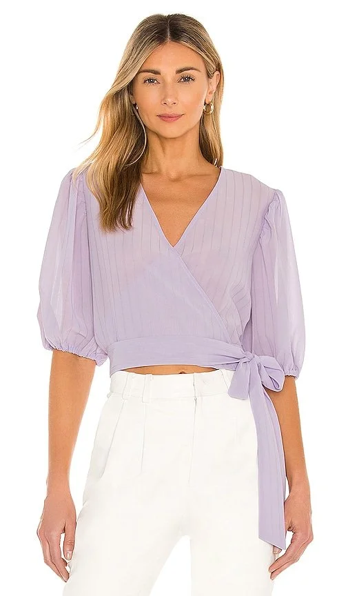 $79 Isabella Wrap Top Bardot