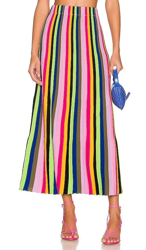 $348 Annika Knit Skirt AMUR