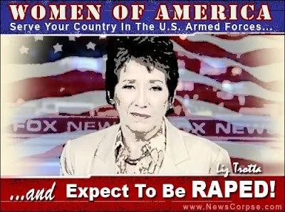 All Male Soldiers are Rapists and all Female Soldiers are Weak Homewreckers: Fox News on Female Soldiers