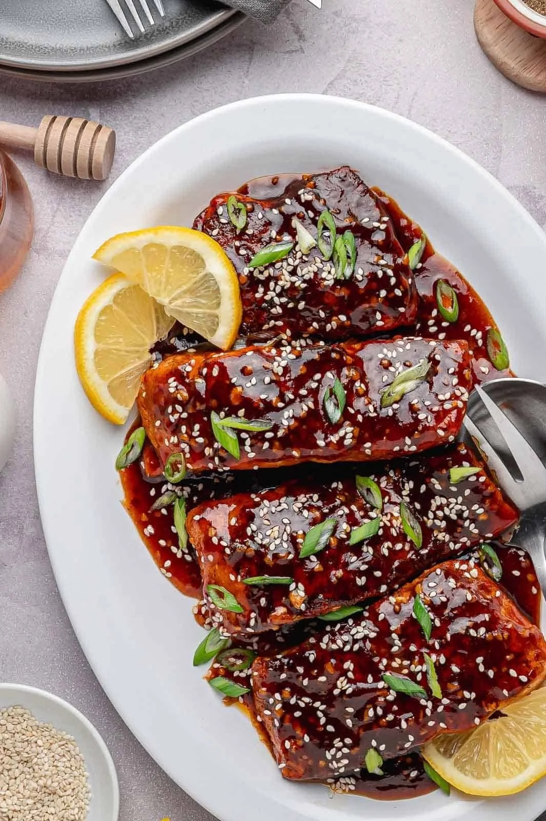Honey Garlic Salmon