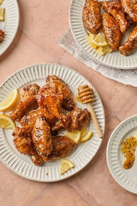 Honey Lemon Chicken Wings