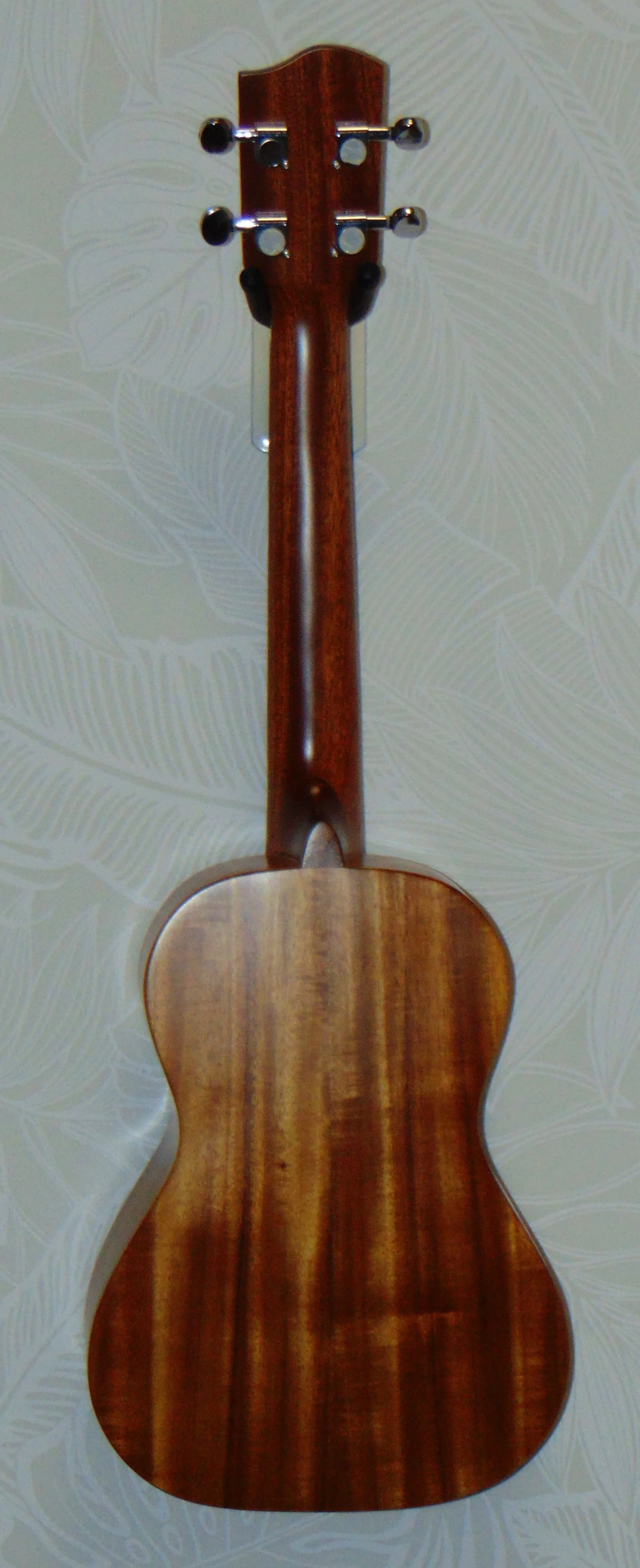 Solid Acacia Tenor      HUG-A-T   Back View