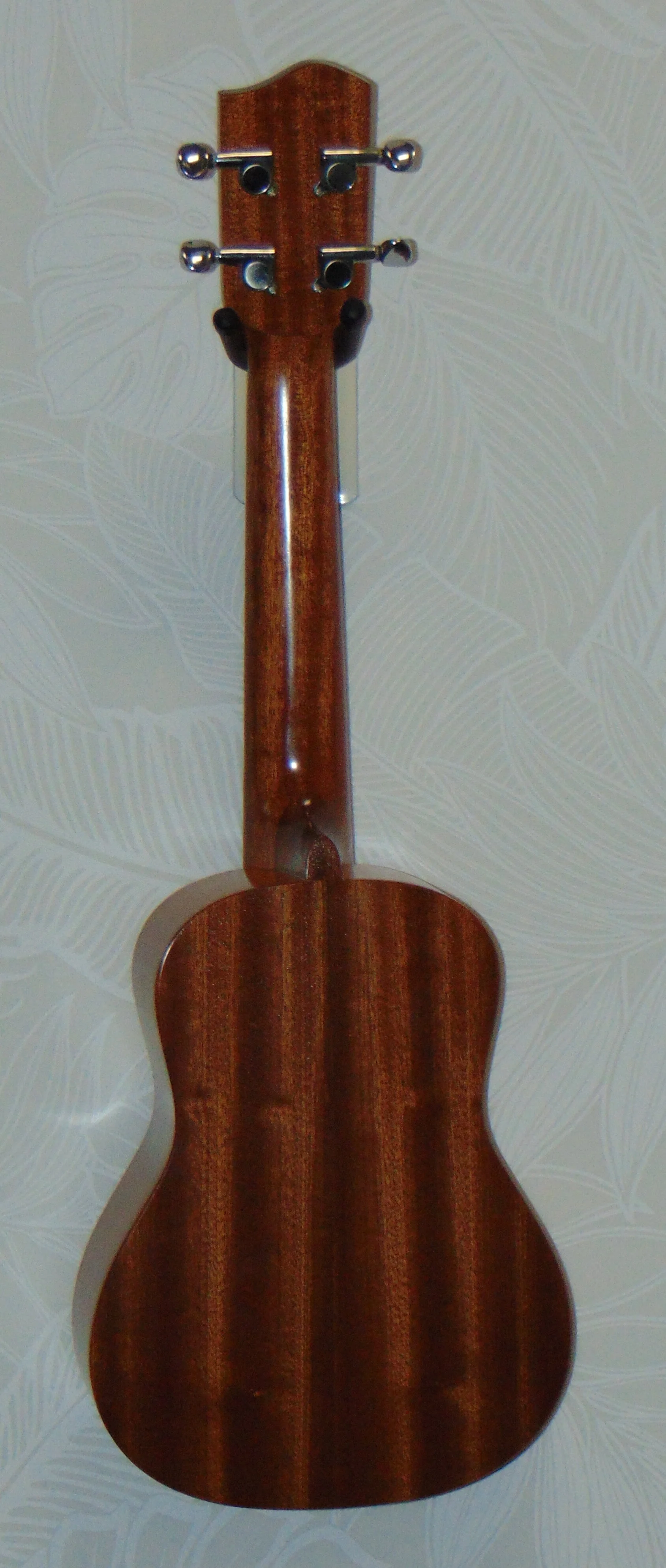 Solid Mahogany Concert Size Ukulele Back View